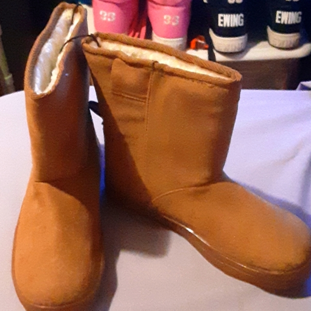 Girls flash light low cut boot